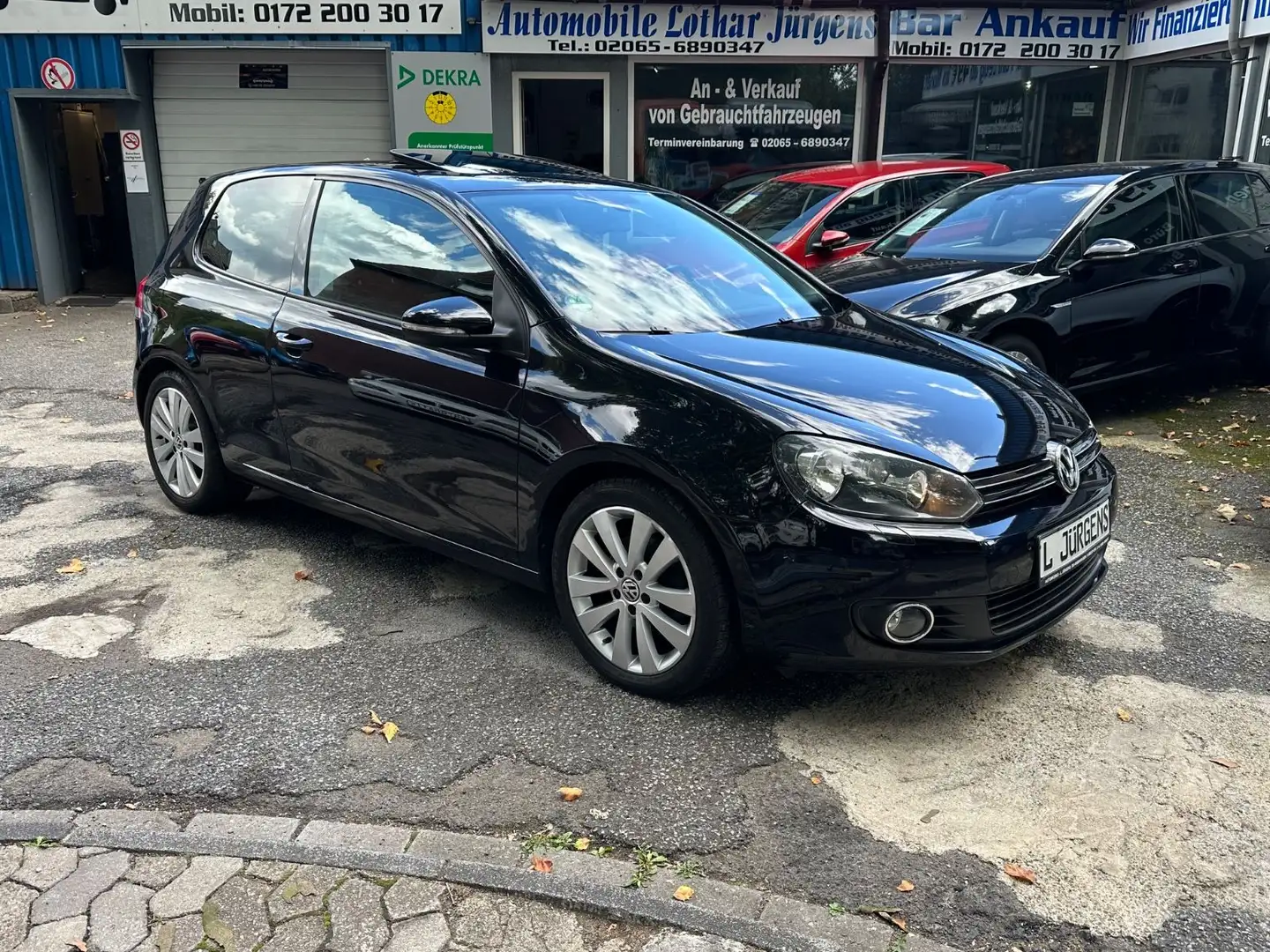 Volkswagen Golf VI Team-Ab 79€ im Monat zu Finanzieren Schwarz - 1