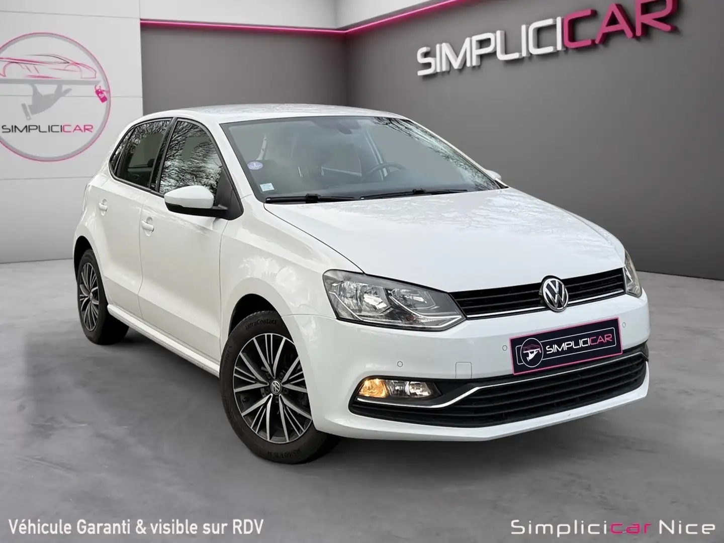 Volkswagen Polo Polo 1.2 TSI 90 BMT Match Blanc - 1