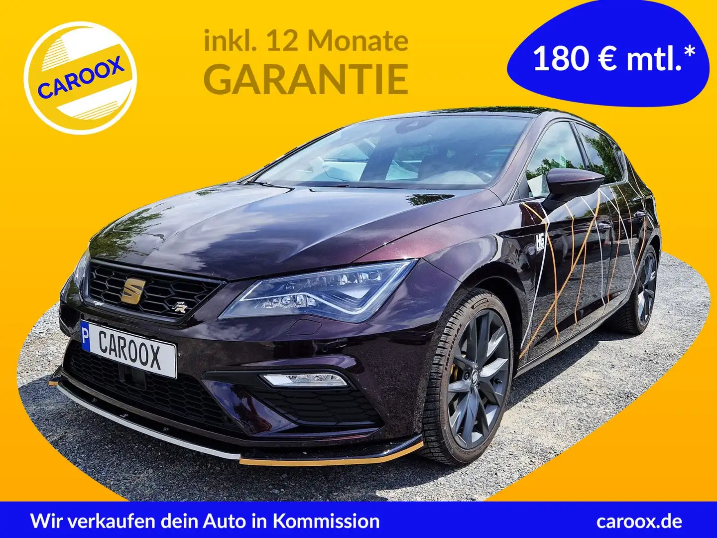SEAT Leon FR 1.5 TSI SDACH ACC SOUND R18 Noir - 1
