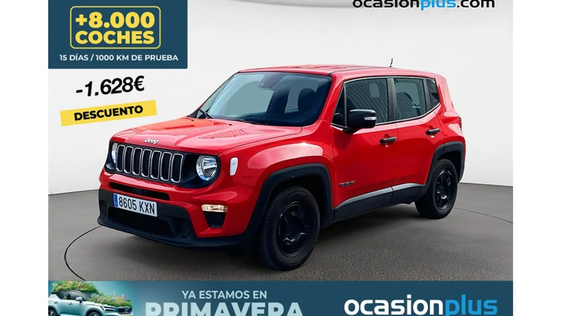 Jeep Renegade 1.0 Sport 4x2 Rouge - 1