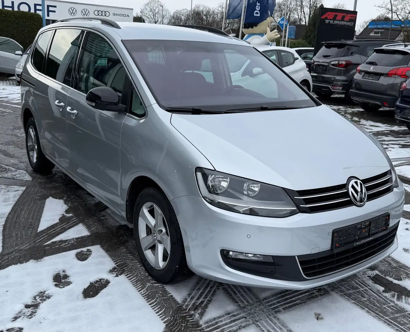 Volkswagen Sharan Match BMT Argent - 2