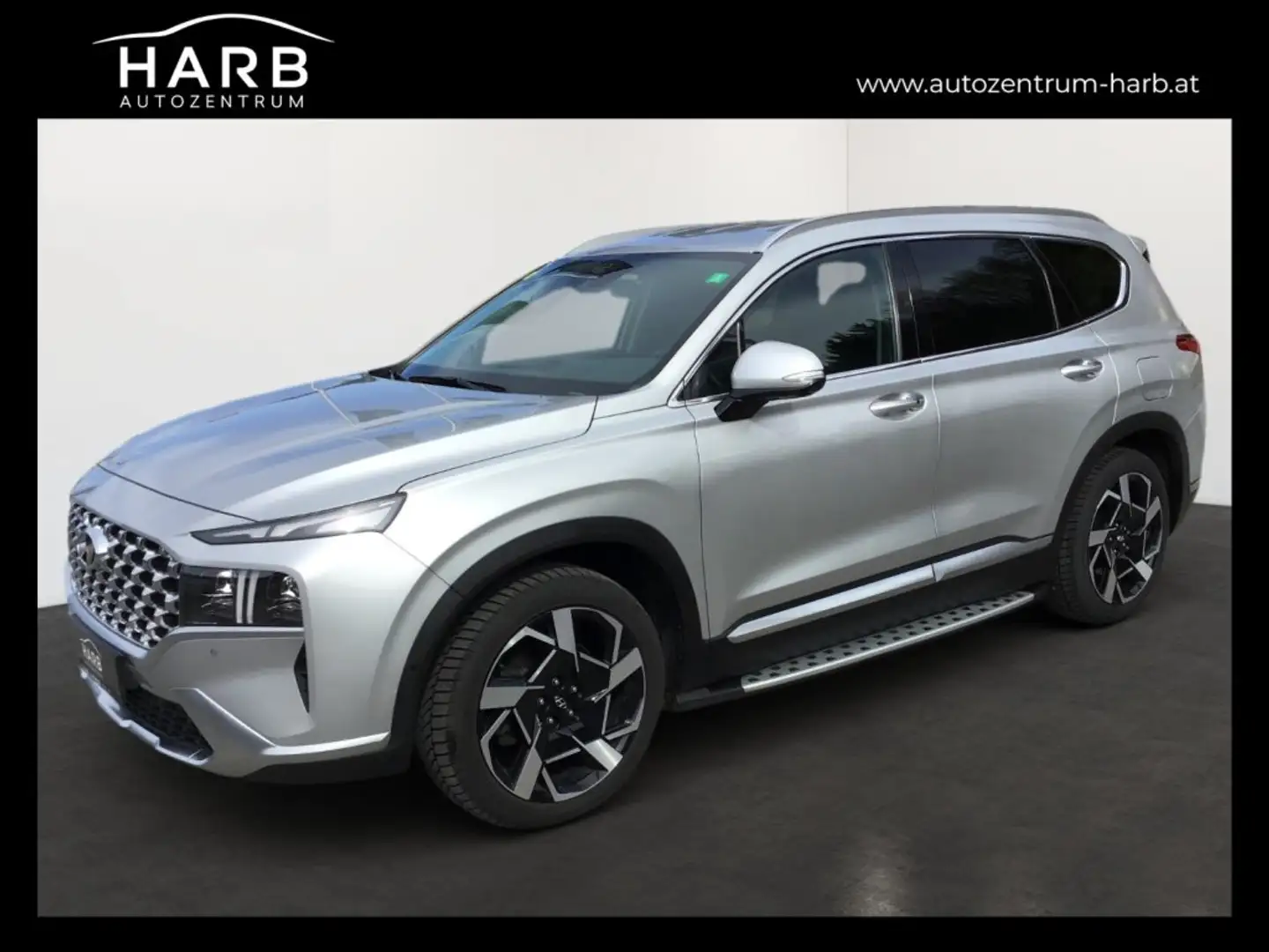 Hyundai SANTA FE Allrad 2,2 CRDI 4WD Prestige Line DCT Aut Argento - 1