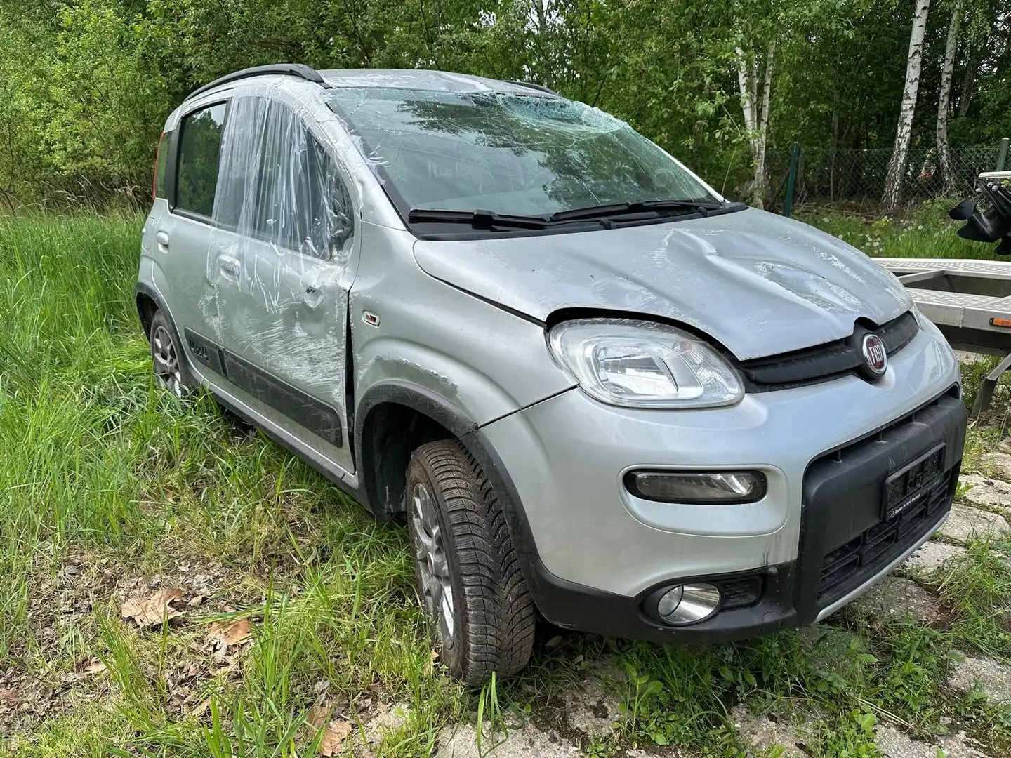 Fiat Panda 0.9 4X4 Twinair Start Silber - 1