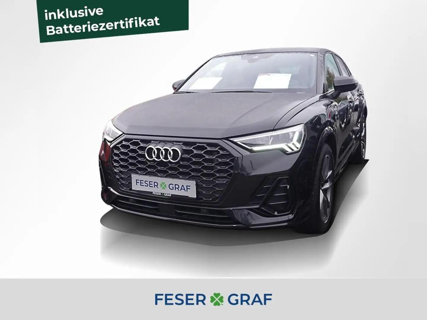 Audi Q3 Sportback 45 TFSI e 2x S line LED Navi RüKa Schwarz - 1