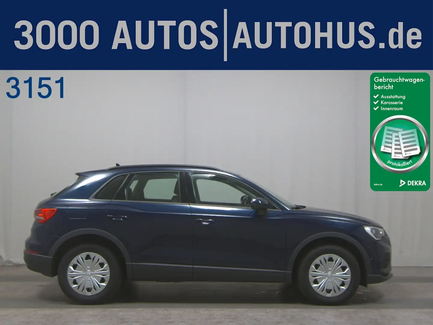 Audi Q3 35 TDI Navi virtual LED ACC PDC SHZ Blau - 1