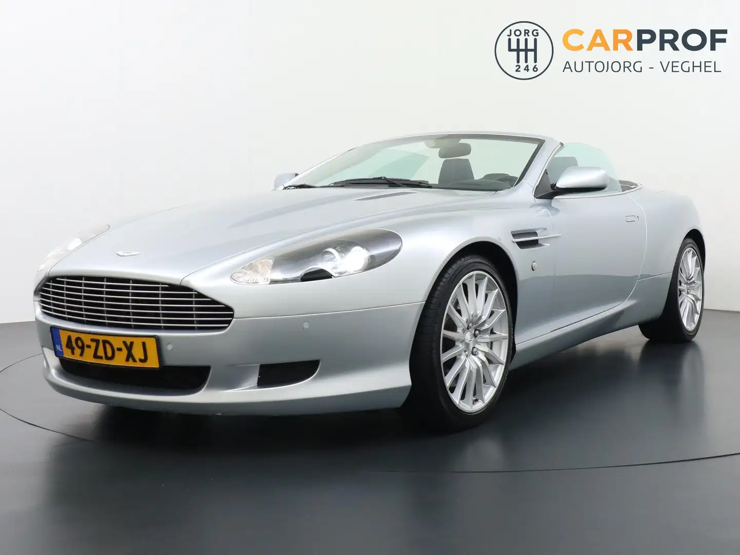 Aston Martin DB9 Volante 5.9 V12 Touchtronic NL Auto |  Navigatie | Gri - 1