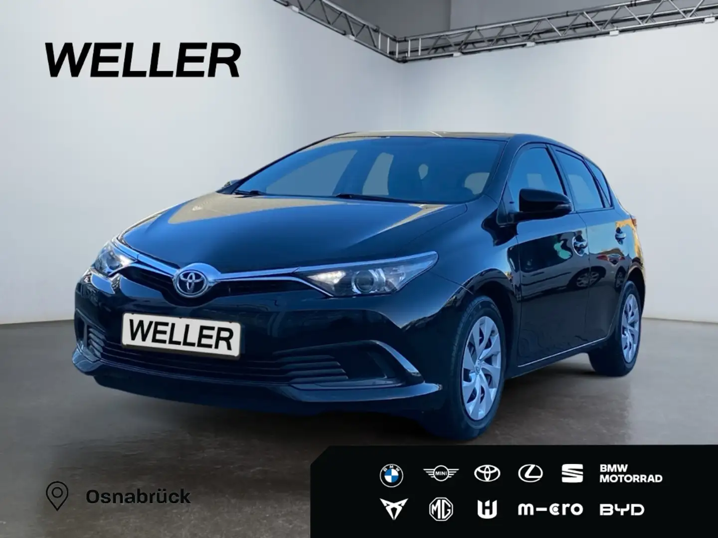 Toyota Auris 1.33 Cool *Klimaaut*Colorglas*Bluetooth*TRC* Noir - 1