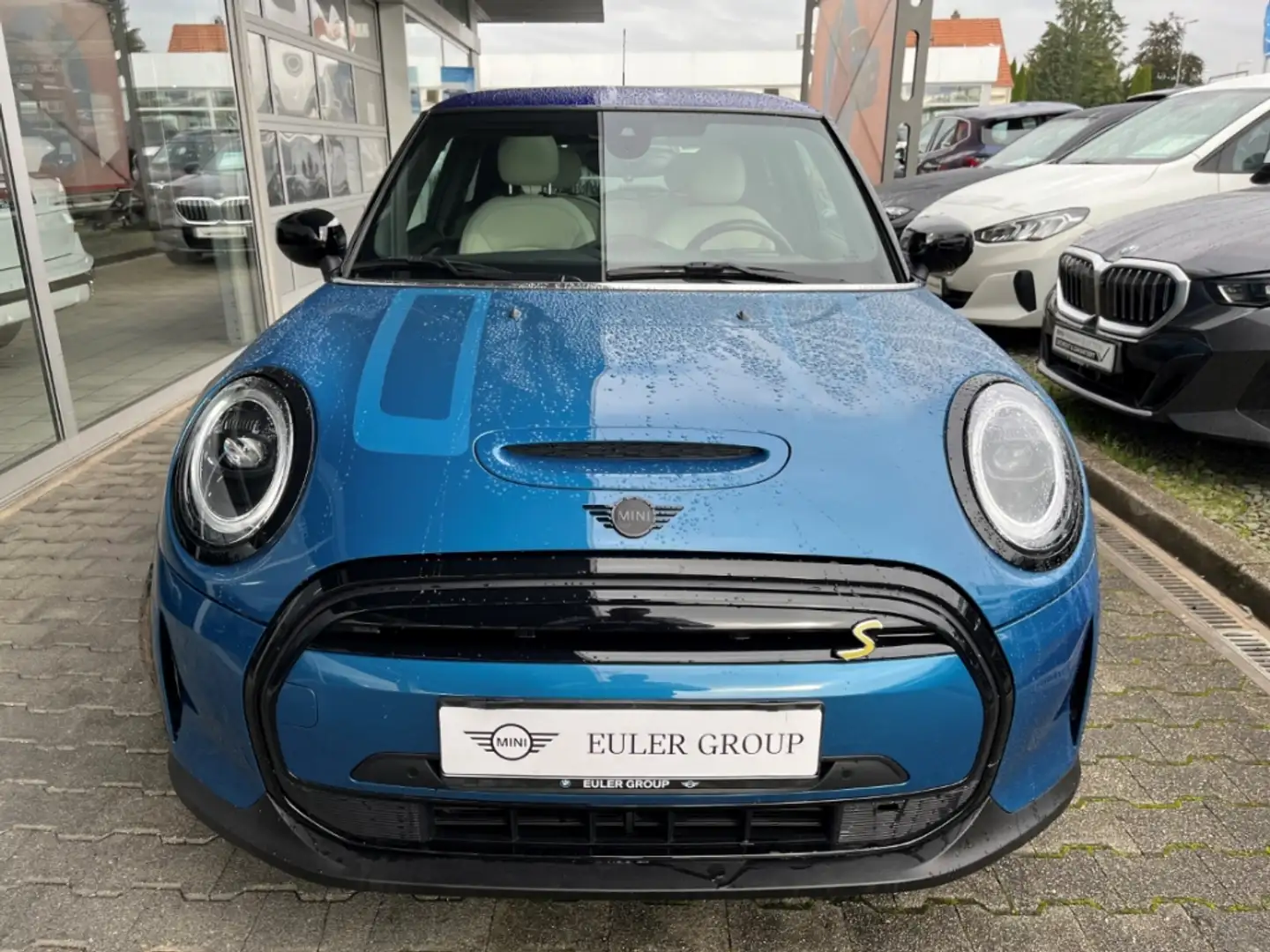 MINI Cooper SE A 3-Türer DA ParkAss HUD Pano Navi Leder adLED 2-Z Blau - 2