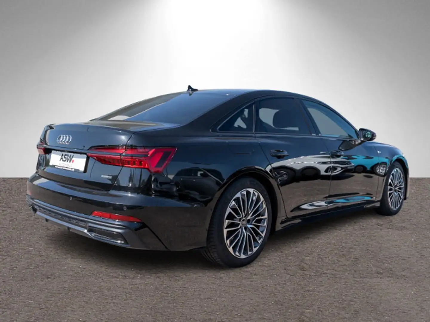 Audi A6 S line 55TFSI e quattro Navi Matrix Nero - 2