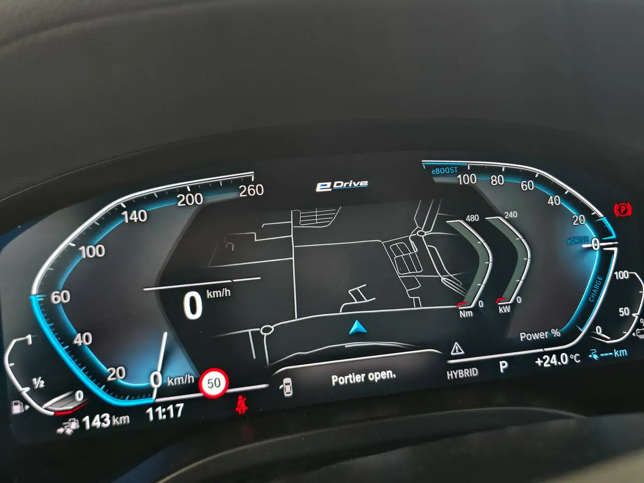 BMW X3 PHEV / Hybride / Panoramisch dak✔️ / Led lichts / Leder, миниатюра 23