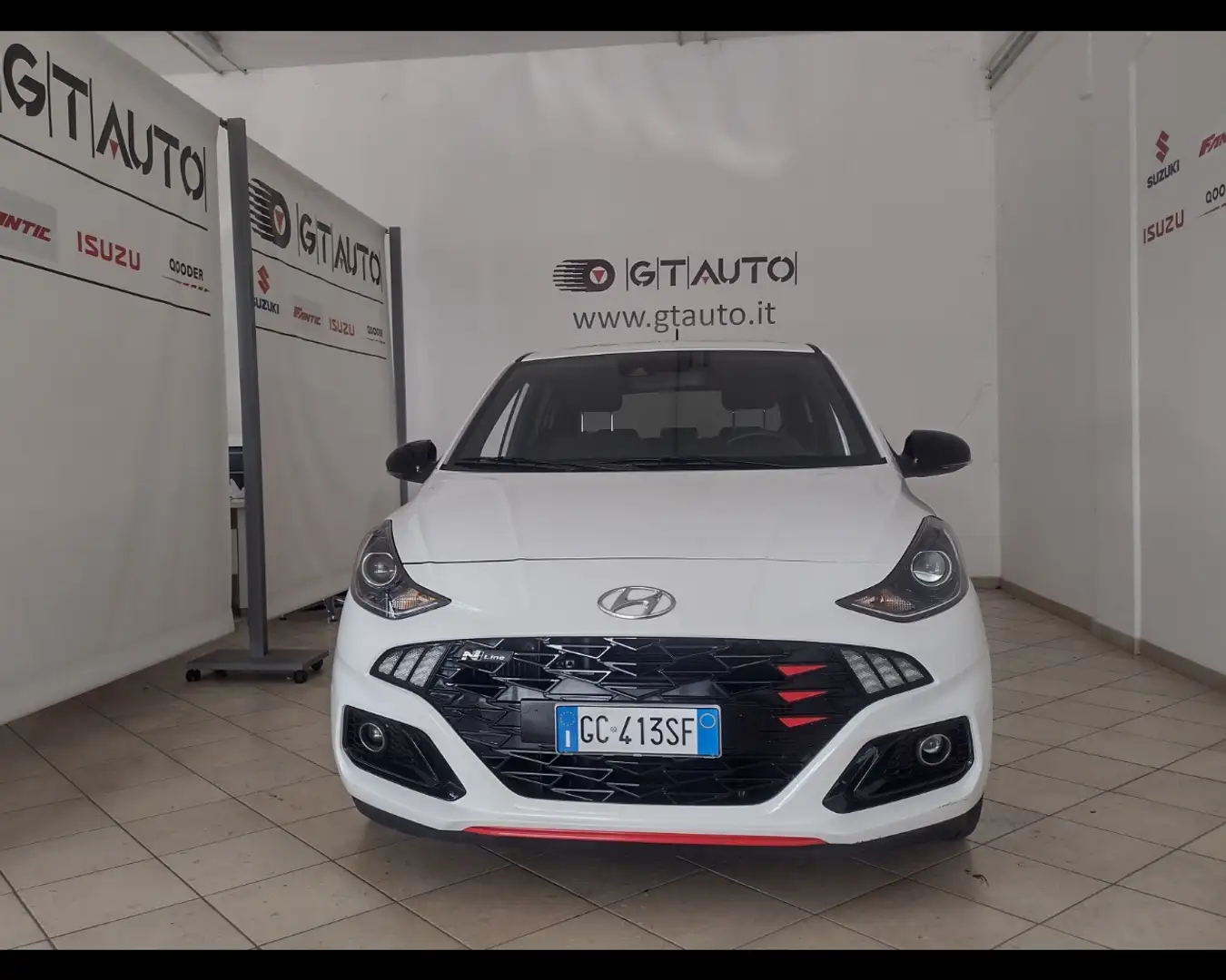 Hyundai i10 1.0 T-GDI N Line Blanc - 2