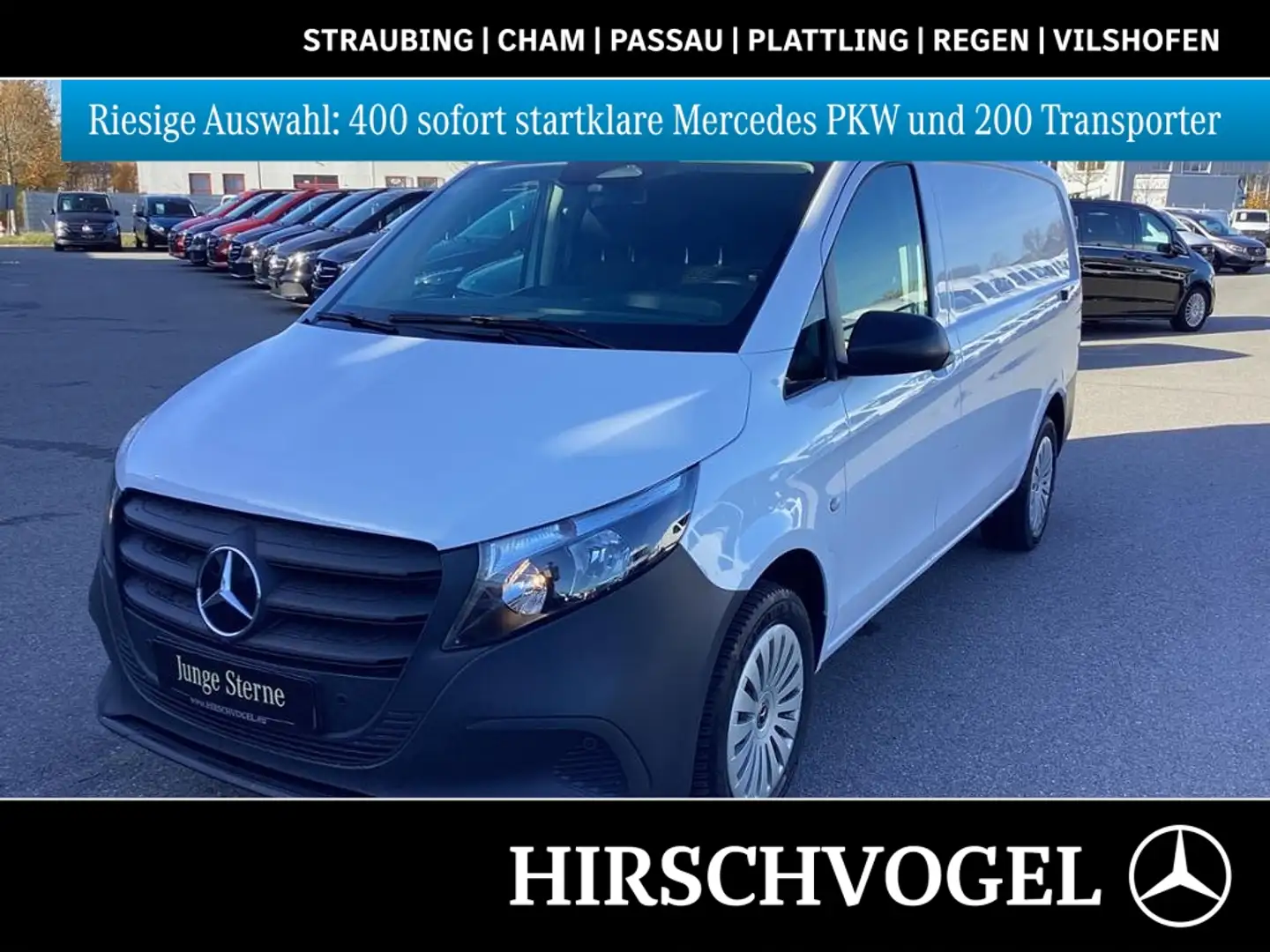Mercedes-Benz Vito 116 CDI Kasten lang MOPF 9G+MBUX+Hecktüren Blanc - 1
