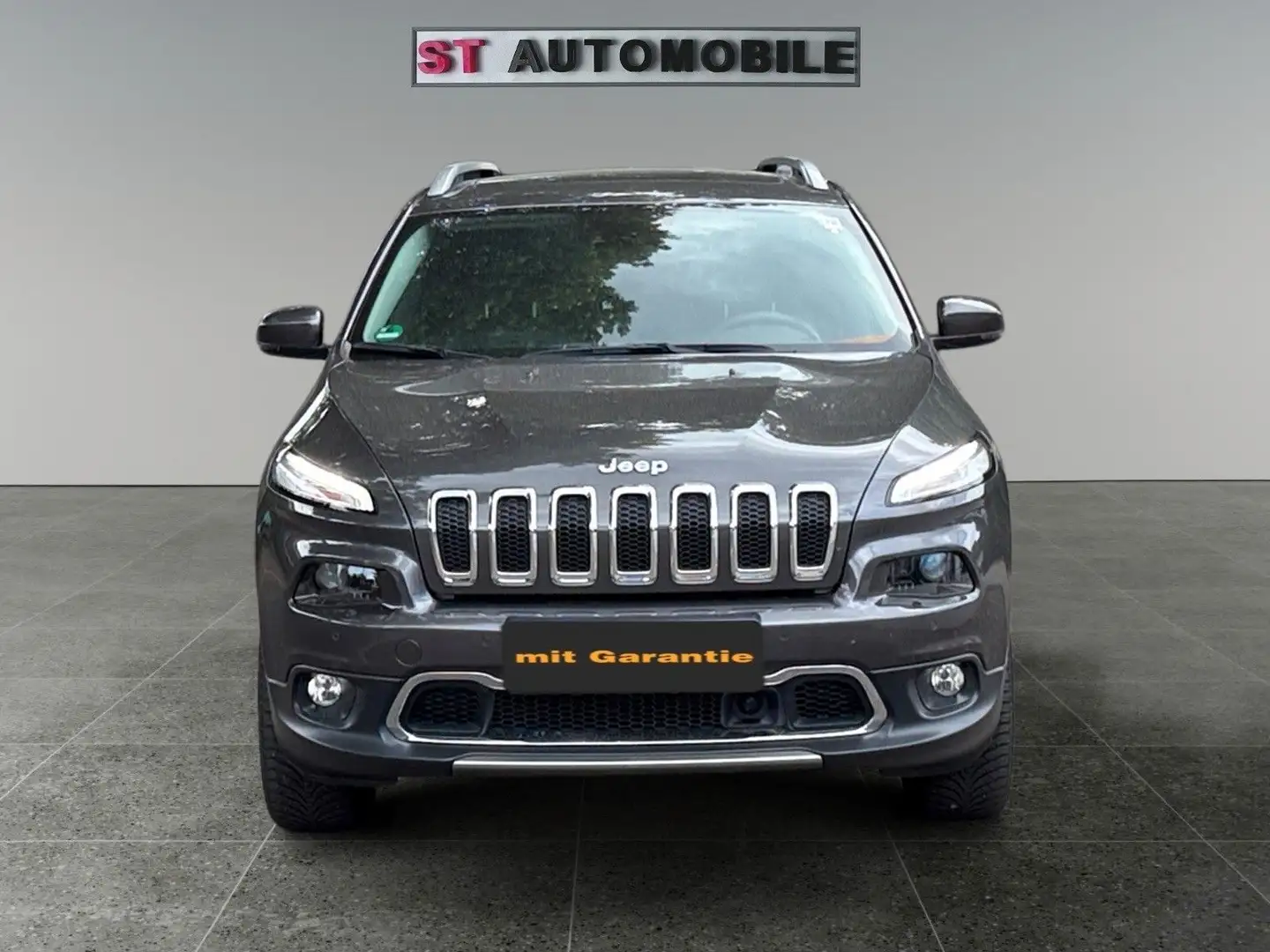 Jeep Cherokee Limited 4WD 2.0-Pano-Automatik-1.Hand Grau - 2