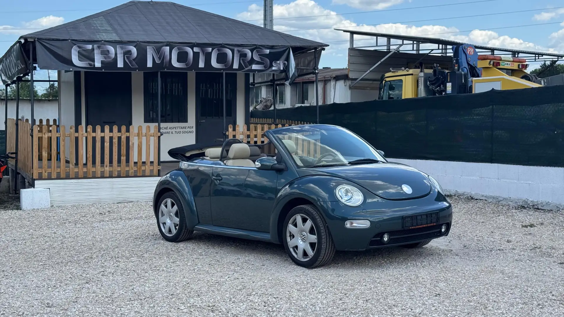 Volkswagen New Beetle New Beetle Cabrio 1.8 turbo Verde - 1