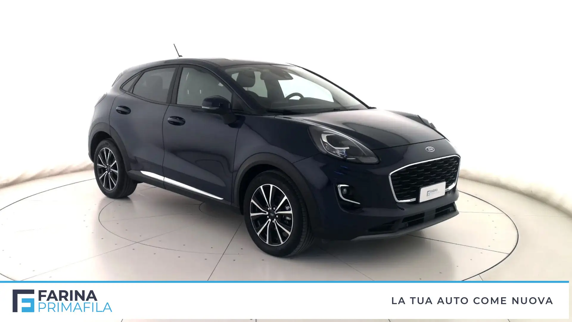 Ford Puma 1.0 EcoBoost Hybrid Titanium Blu/Azzurro - 2