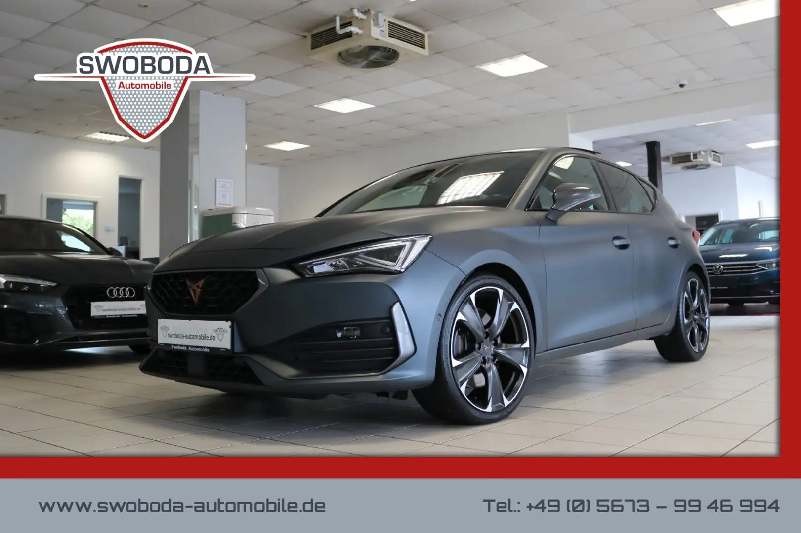 CUPRA Leon Basis Pano Virtual Cockpit Kamera Memory Grau - 1