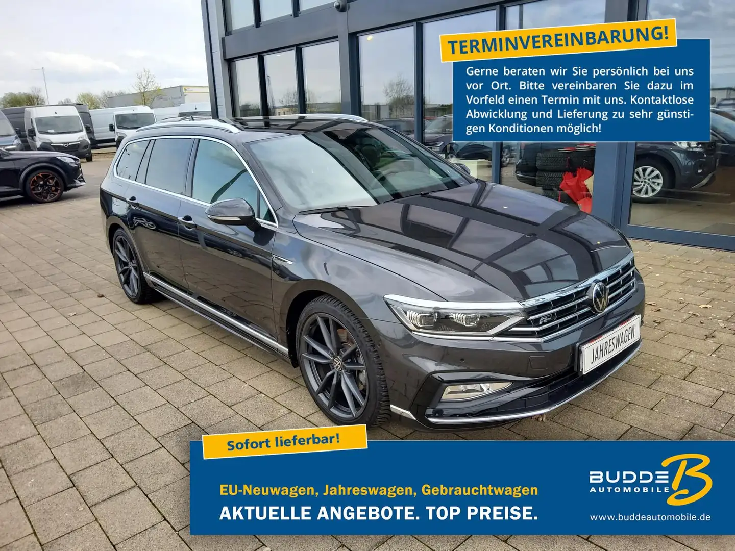 Volkswagen Passat Variant 2.0 TSI DSG Elegance R-Line / AHK Szary - 1