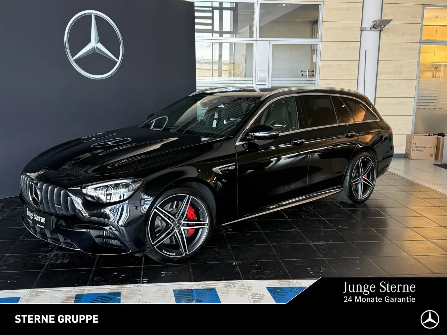 Mercedes-Benz E 63 AMG Mercedes-AMG E 63 S 4M Distr HUD Burm Abgas Pano Noir - 1