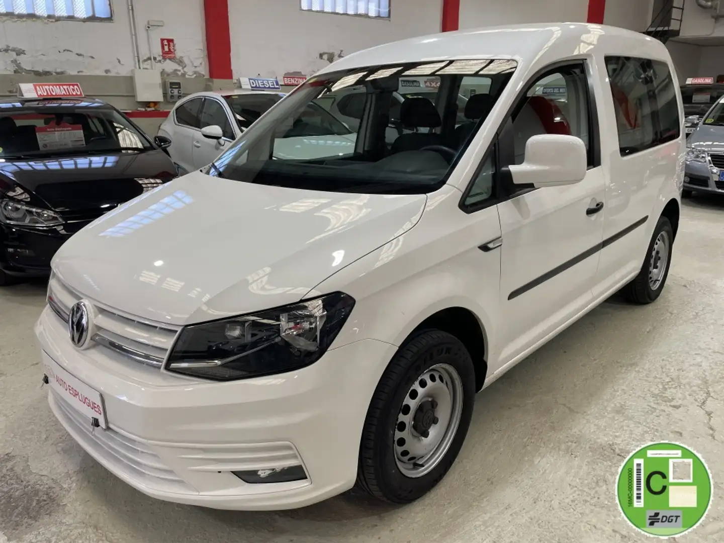 Volkswagen Caddy 2.0TDI Kombi 75kW Blanc - 1