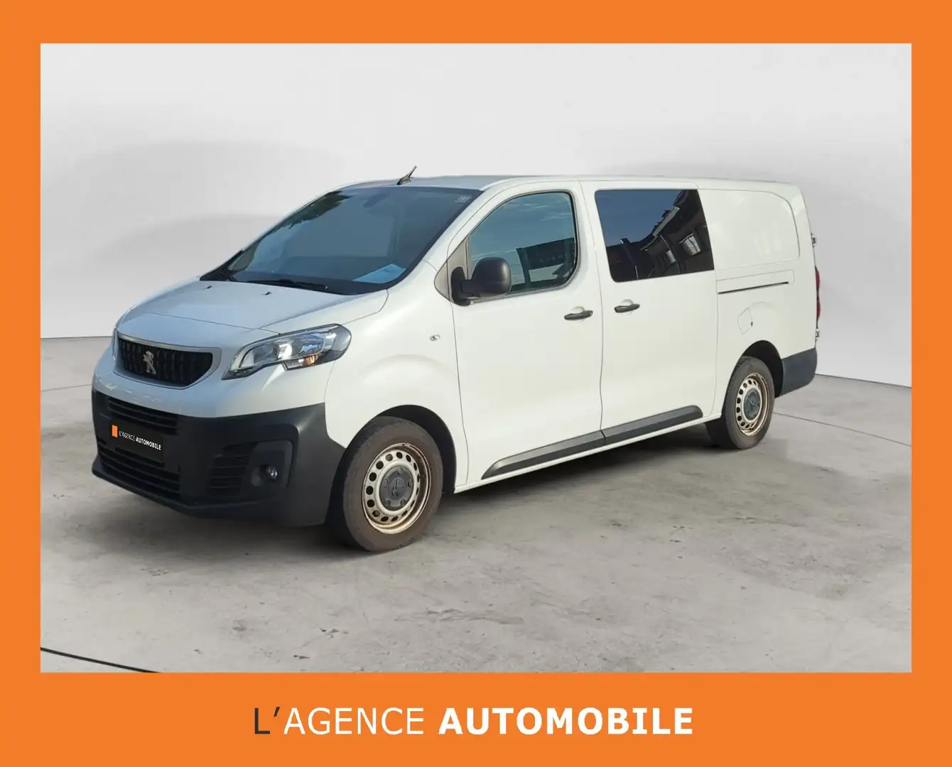 Peugeot Expert 6 Places 2.0HDI L3 Alb - 1