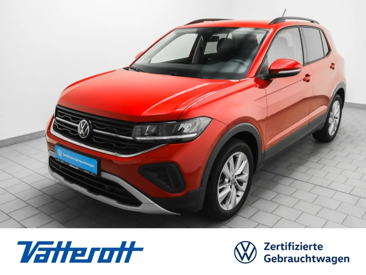 Volkswagen T-Cross 1.0 TSI DSG LIFE Navi Kamera ACC Rot - 1