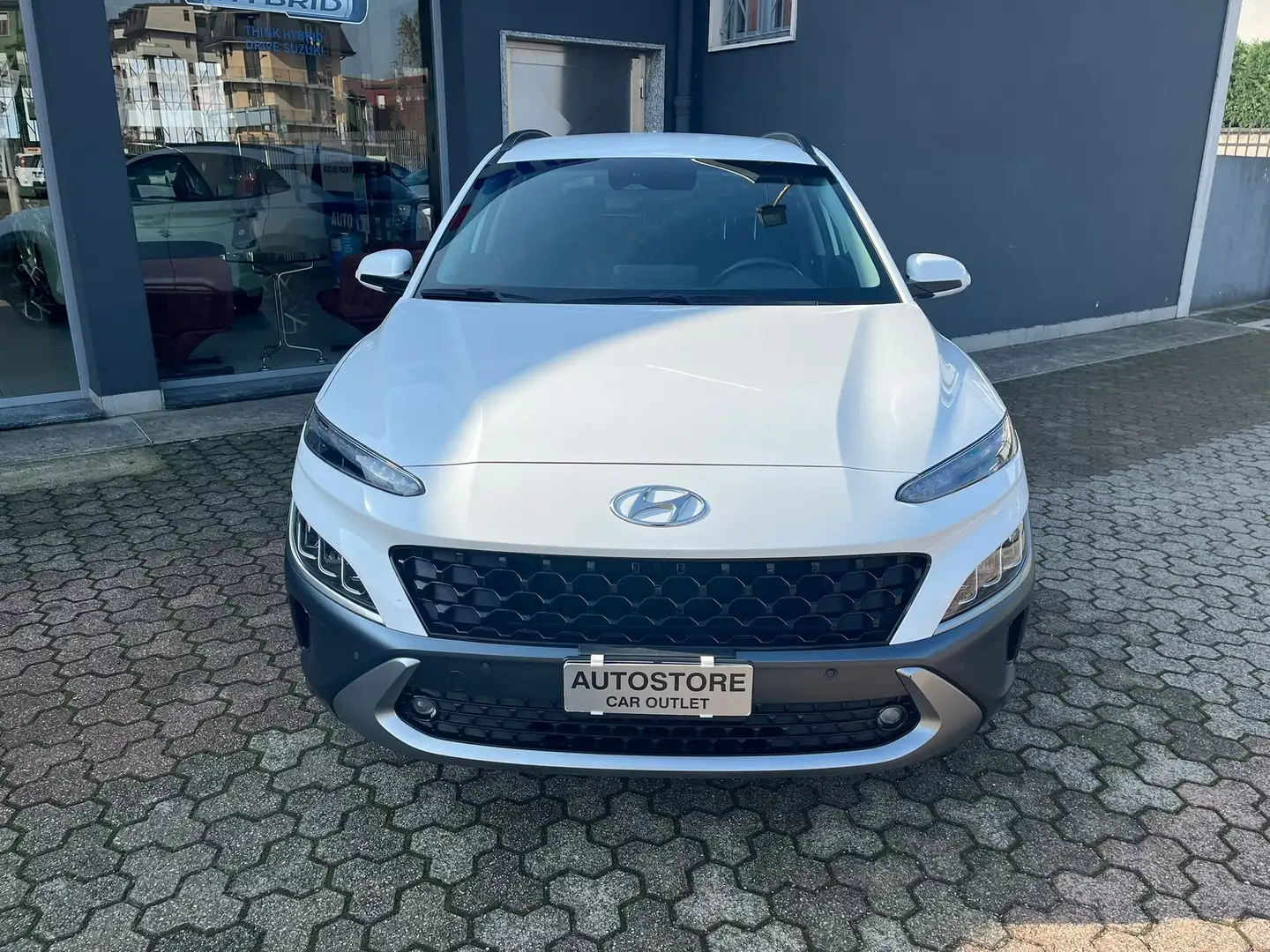Hyundai KONA 1.6 FULL HYBRID 141 cv con motore elettrico Blanc - 2