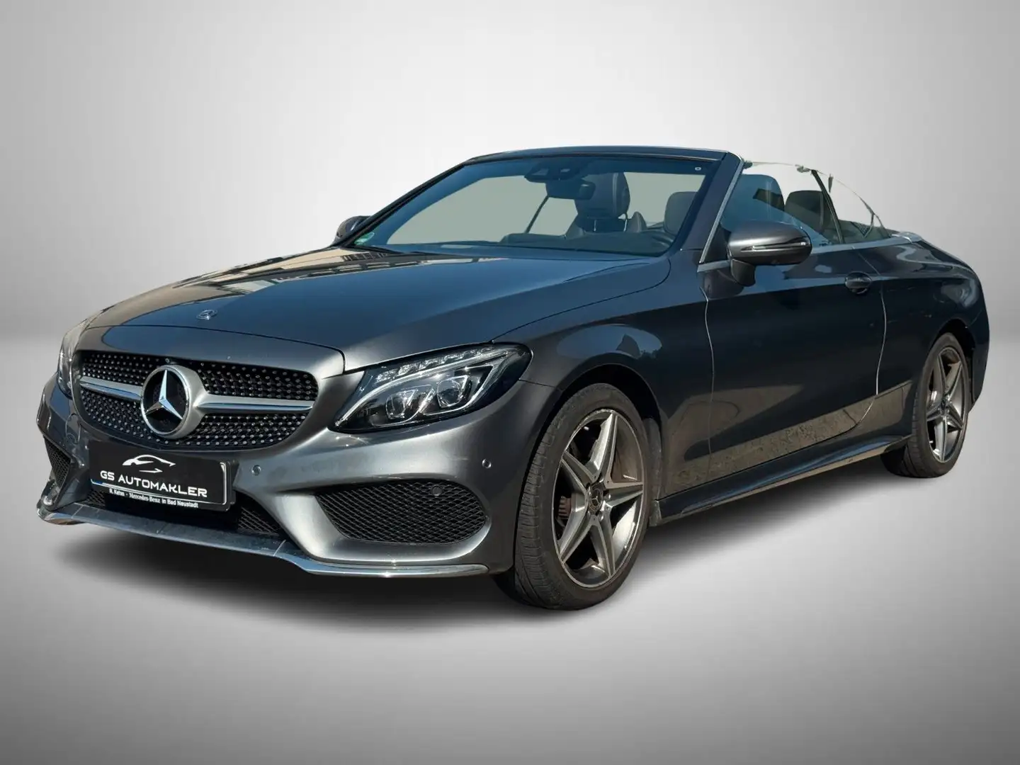 Mercedes-Benz C 200 4Matic Cabrio AMG Carbon 360° Alcantara Gris - 1