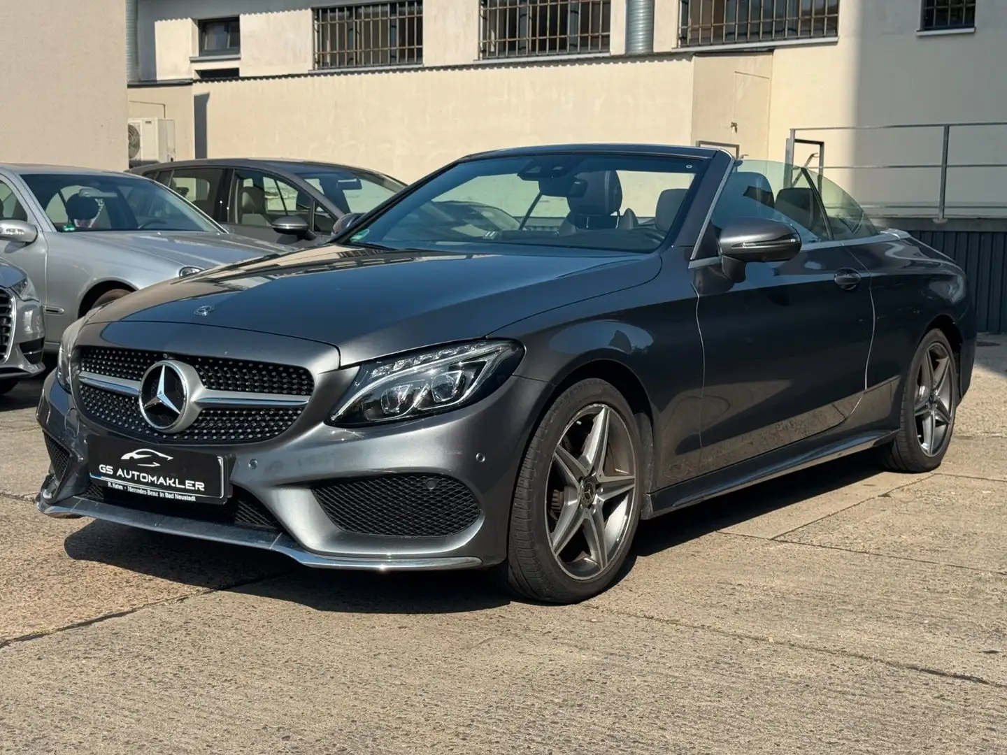 Mercedes-Benz C 200 4Matic Cabrio AMG Carbon 360° Alcantara Gris - 2