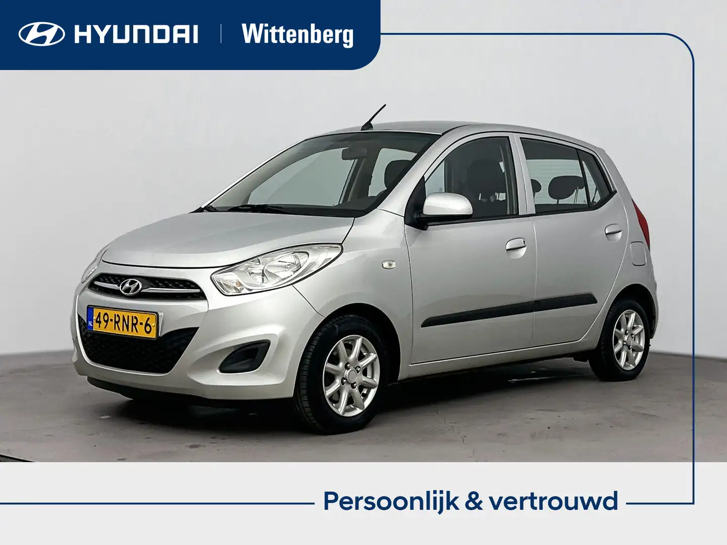 Hyundai i10 1.2 i-DRIVE ^| ELEKTRISCHE RAMEN | RADIO CD | ACHT Grijs - 1