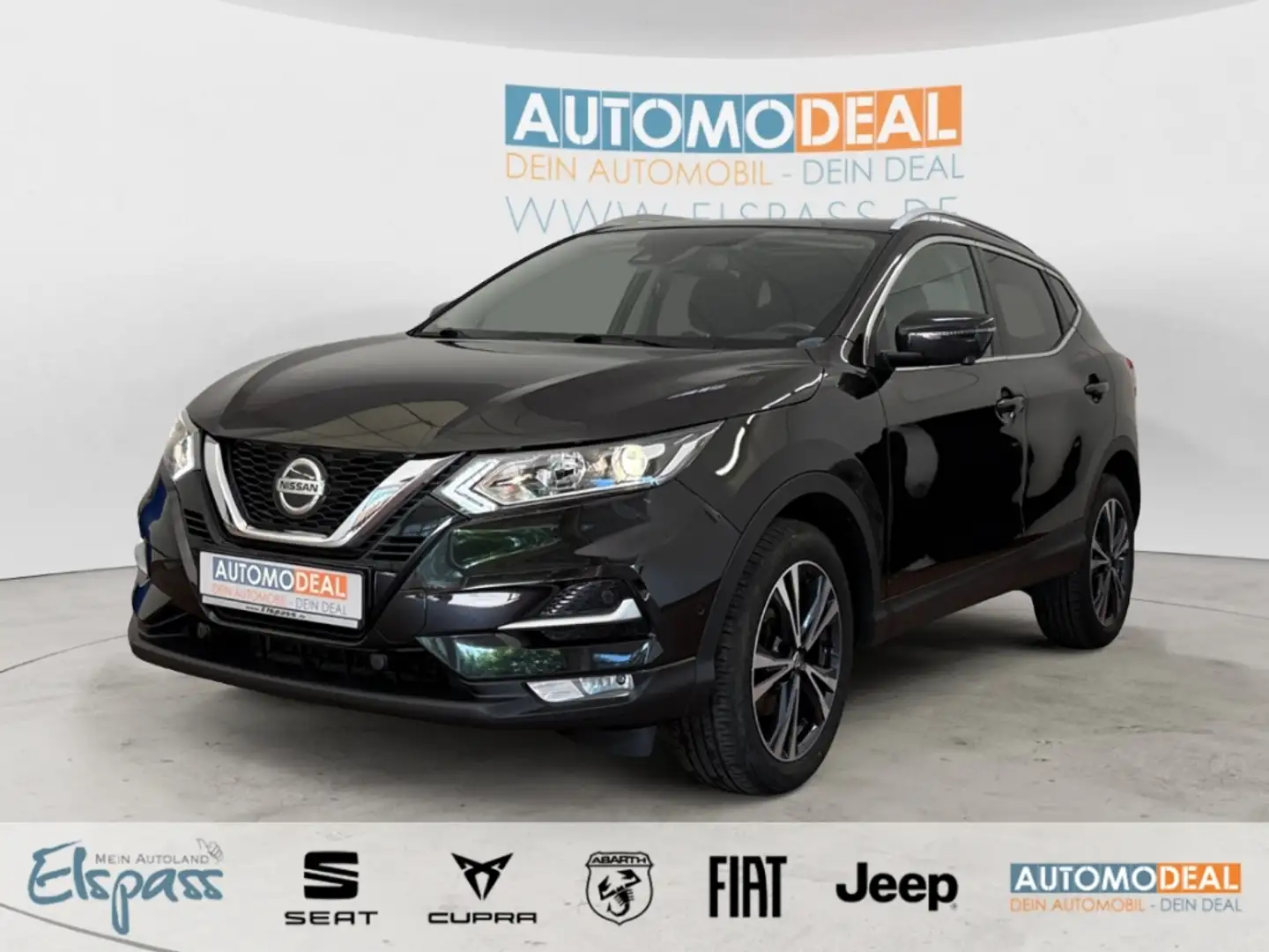Nissan Qashqai N-Connecta AUTOMATIK NAV PANODACH KAMERA ACC SITZ. Schwarz - 1