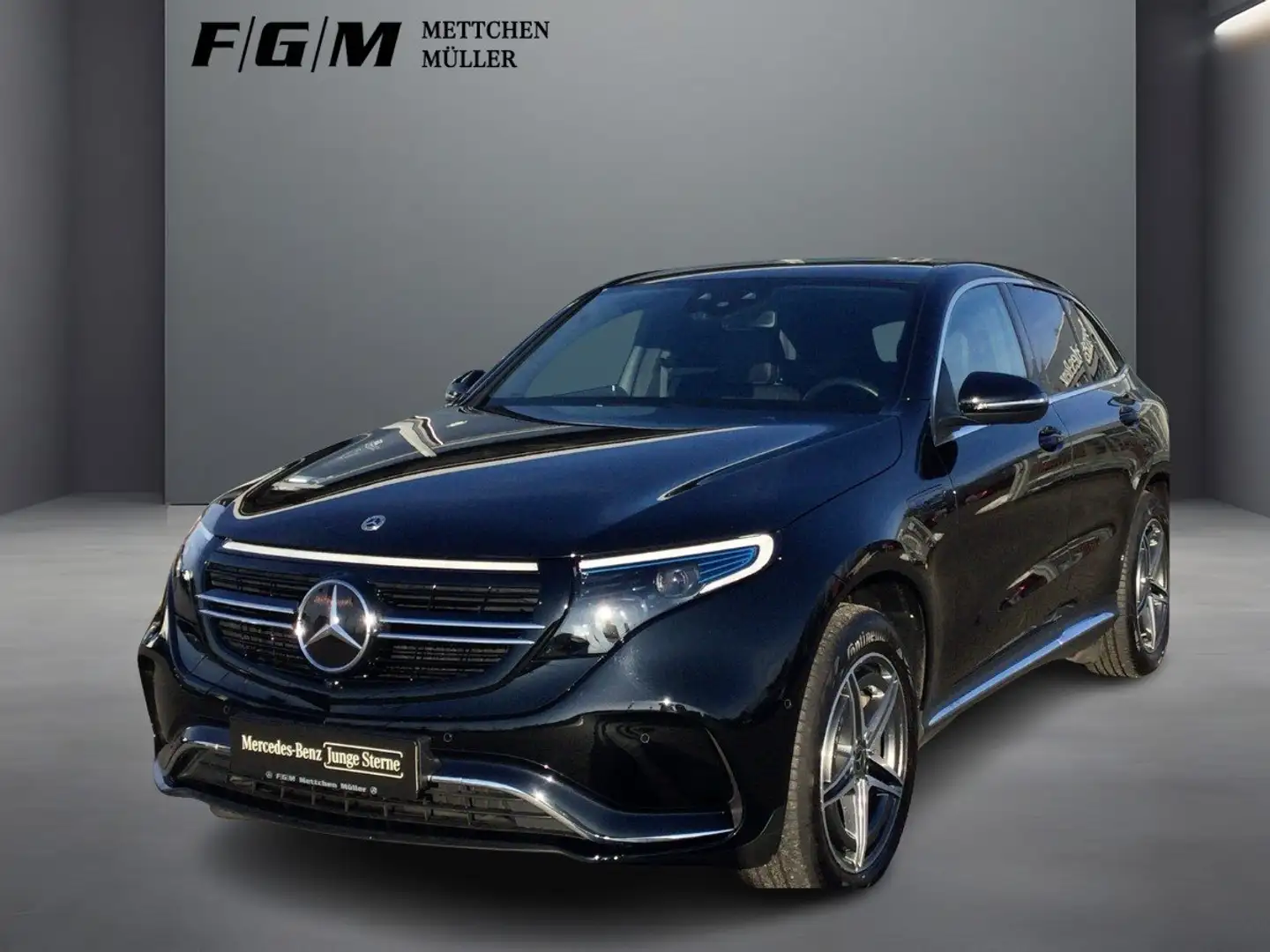 Mercedes-Benz EQC 400 4M AMG Line Carplay|MBeam|S-Dach|AHK Schwarz - 2