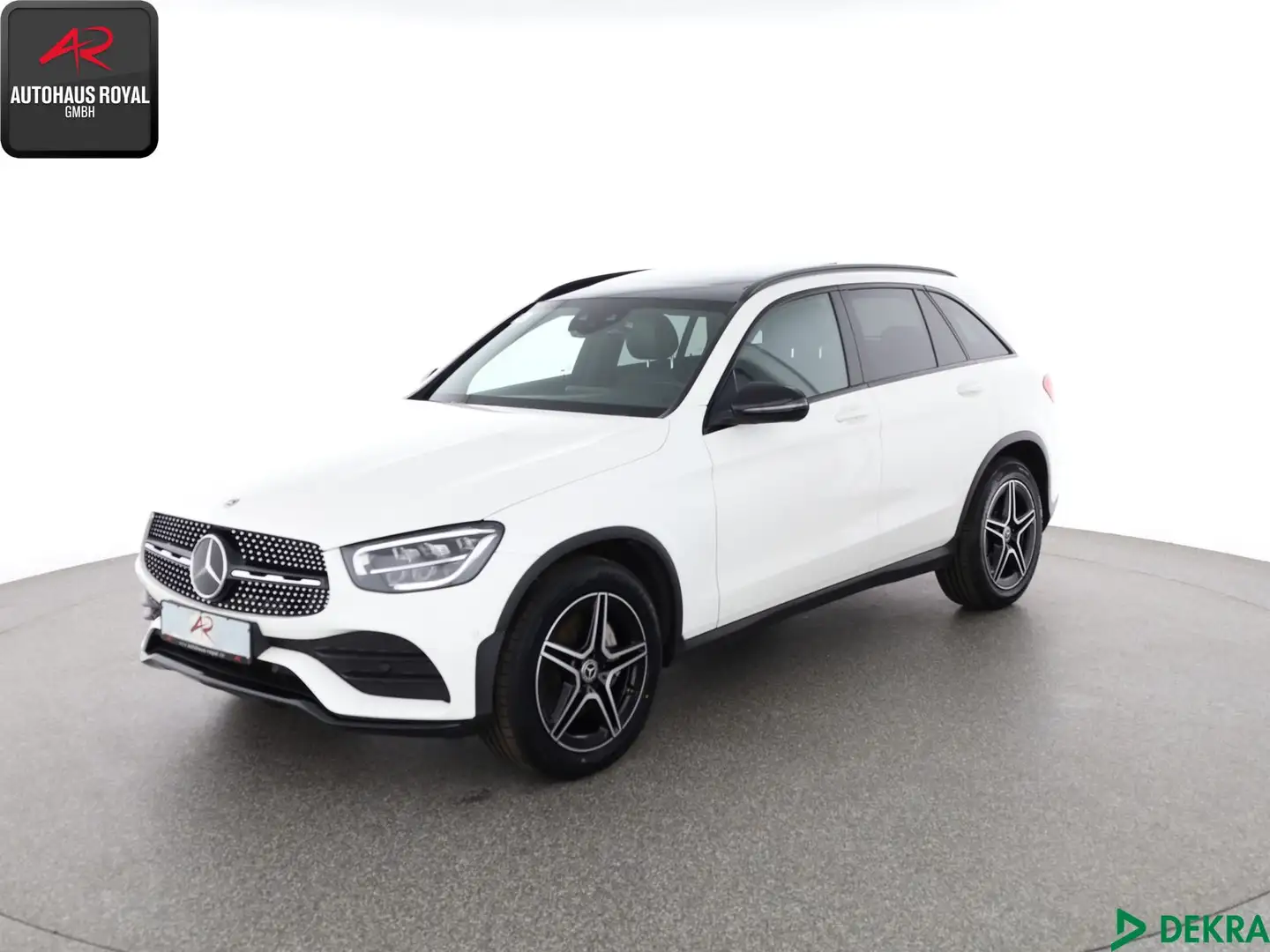 Mercedes-Benz GLC 400 GLC 400 d 4M 3x AMG NIGHT,WIDE,PANO,DISTRO,AHK Weiß - 1