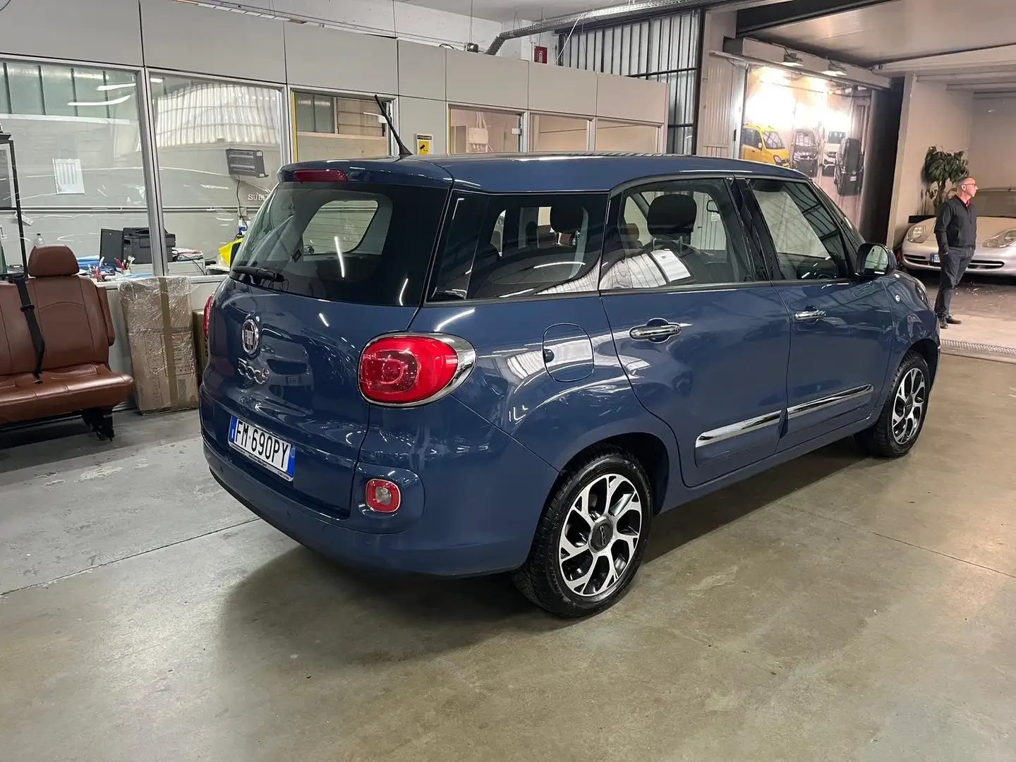 Fiat 500L 1.3 multijet 7 POSTI cambio automatico!!! EURO 6 Kék - 2