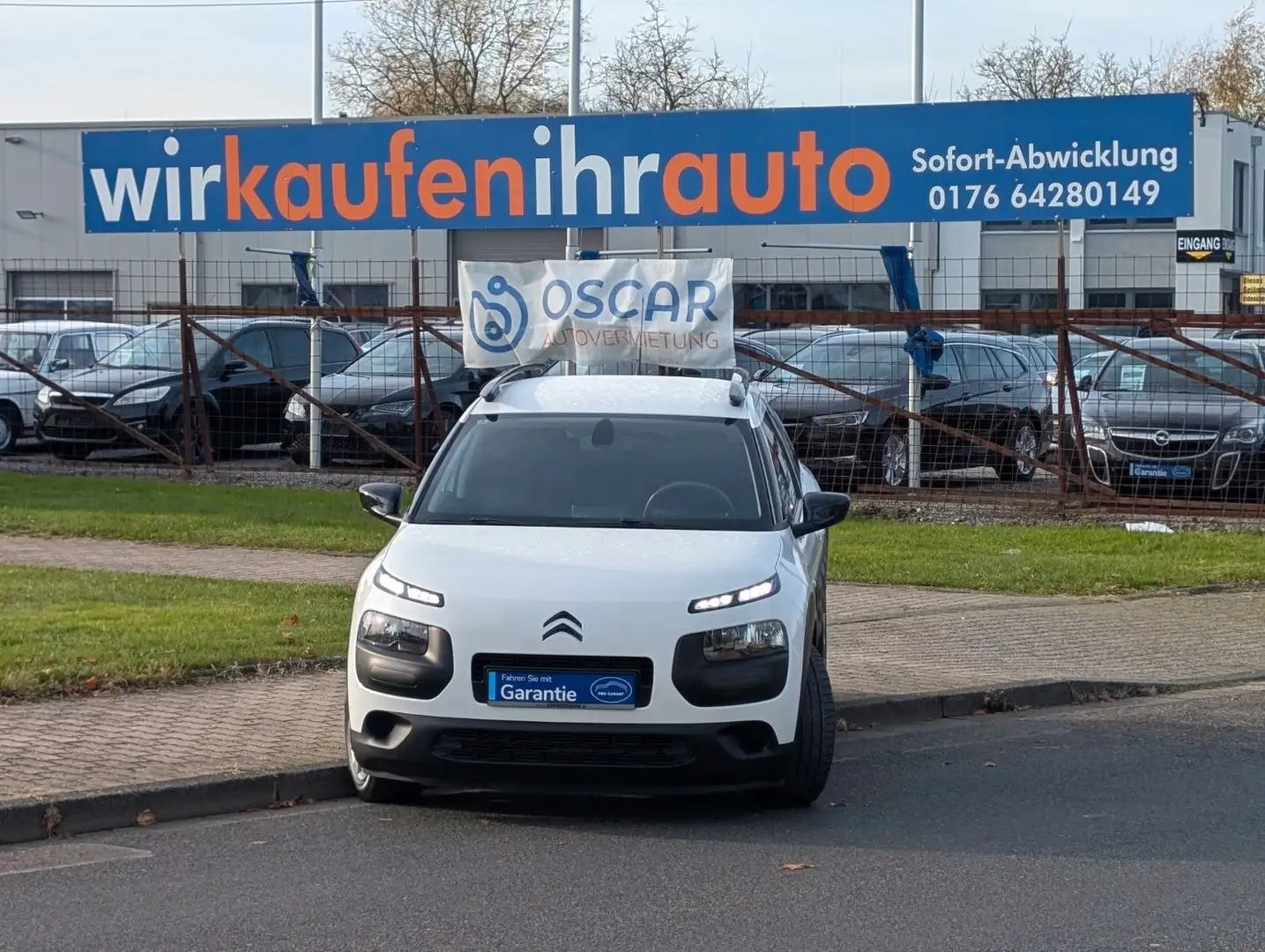 Citroen C4 Cactus Feel*1-HAND*KLIMA*TEMPOMAT*USB !! Weiß - 1