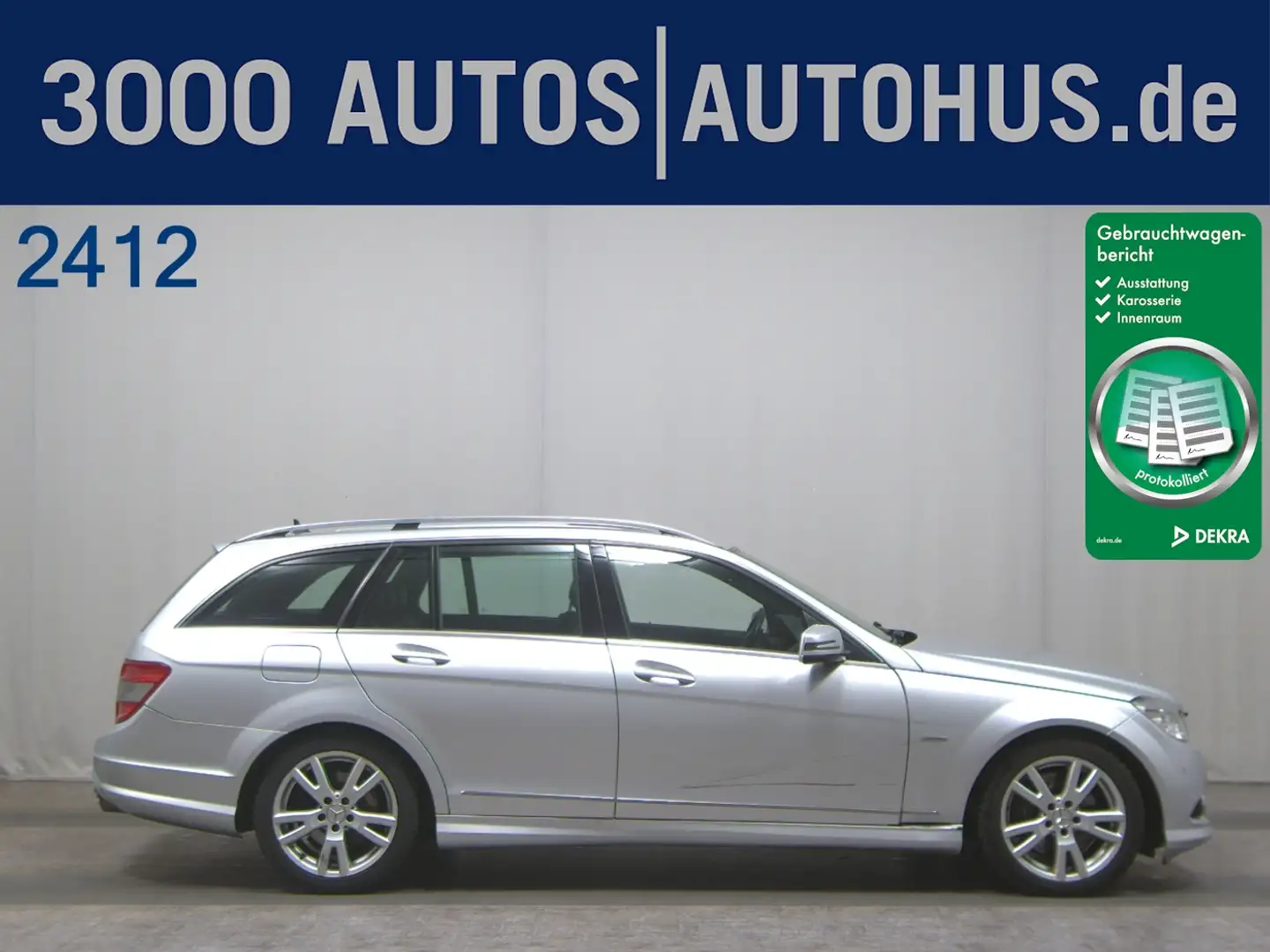 Mercedes-Benz C 350 T CDI Avantgarde Navi GSD AMG Line Memory Gümüş rengi - 1