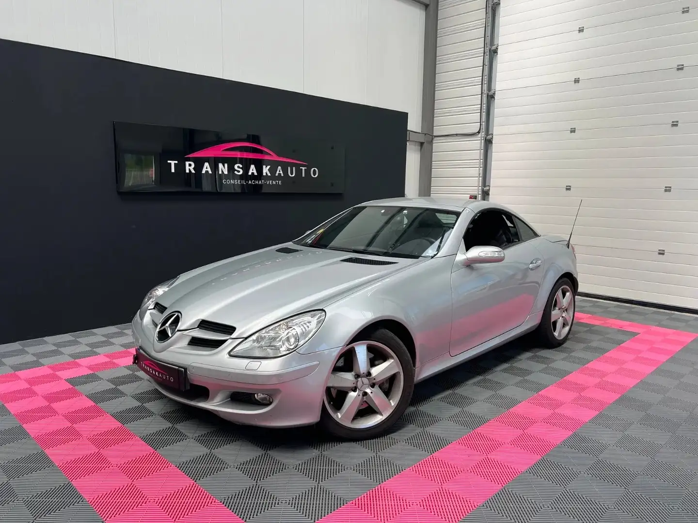 Mercedes-Benz SLK 350 272ch V6 SIEGES CHAUFFANTS XENON CHAUFFAGE DE NUQUE Grau - 2
