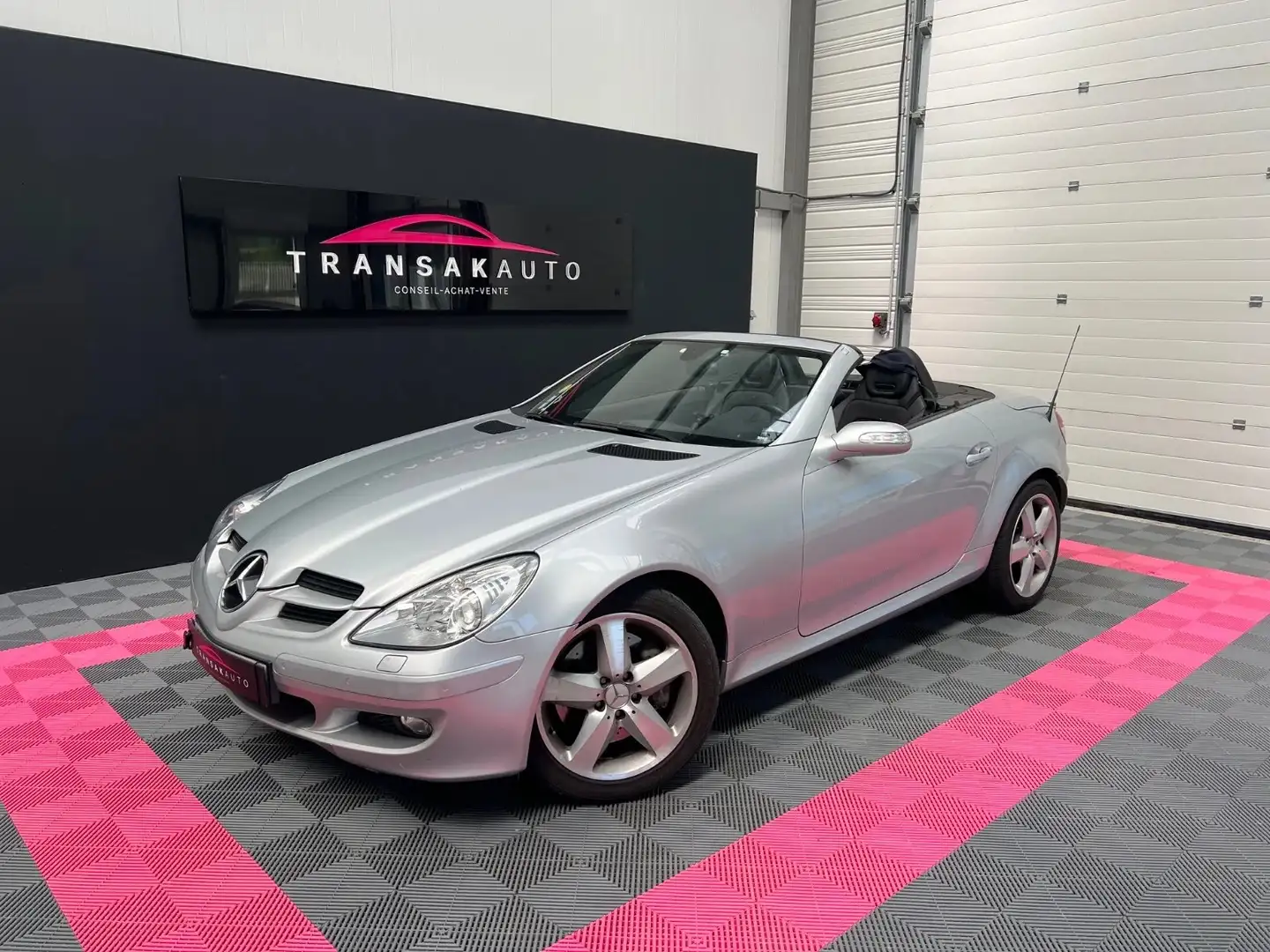 Mercedes-Benz SLK 350 272ch V6 SIEGES CHAUFFANTS XENON CHAUFFAGE DE NUQUE Grau - 1