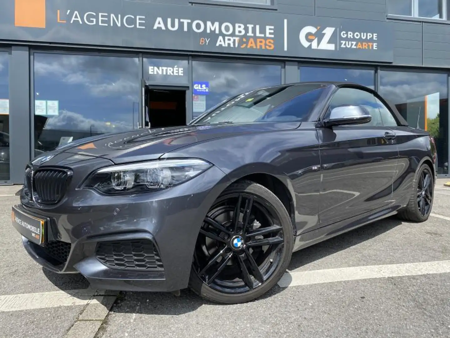 BMW 218 i Cabrio Pack M Noir - 2