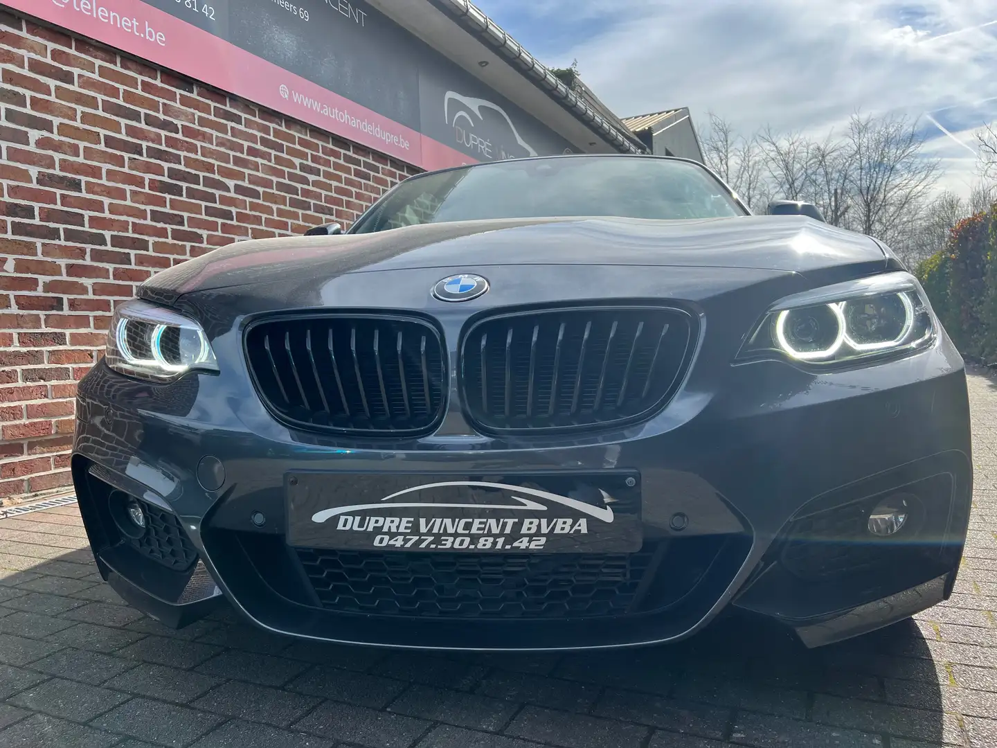 BMW 218 dA *M PACK*59000KM* Grijs - 2