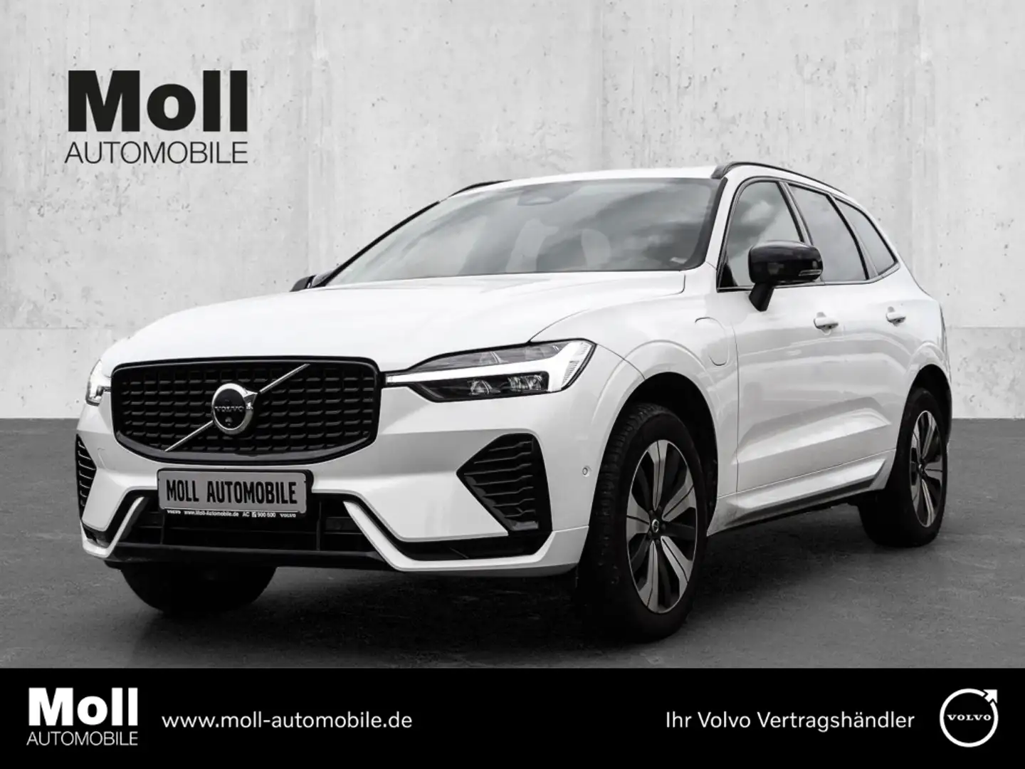 Volvo XC60 R Design Recharge Plug-In Hybrid AWD T6 Twin Engin Weiß - 1