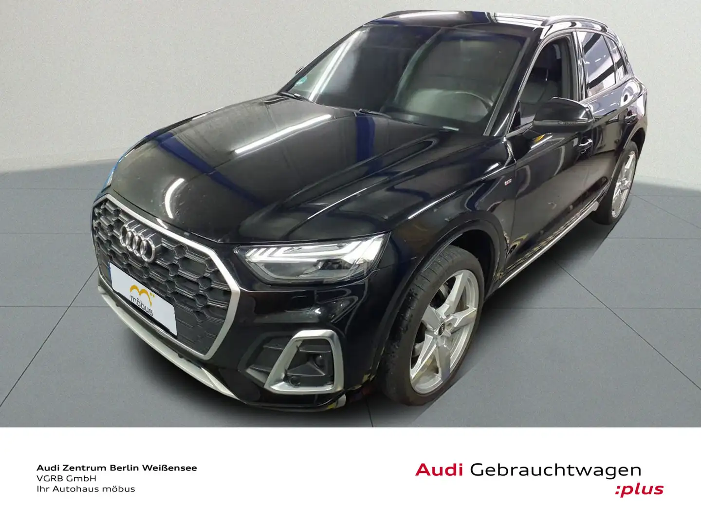 Audi Q5 40 TFSI S-TRO*QUA*S-LINE*MATRIX*B&O*NAVI*APP* Schwarz - 2