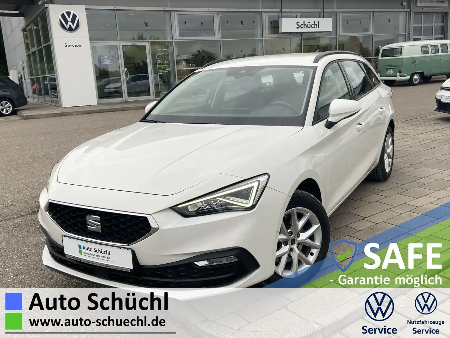 SEAT Leon ST 2.0 TDI DSG Style NAVI-PRO+LED+VIRTUAL-C Blanc - 1
