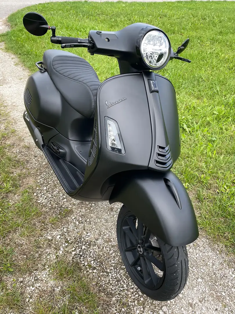 Vespa GTS Super Tech 300 komplett schwarz matt / aufwändig umgebaut Fekete - 1