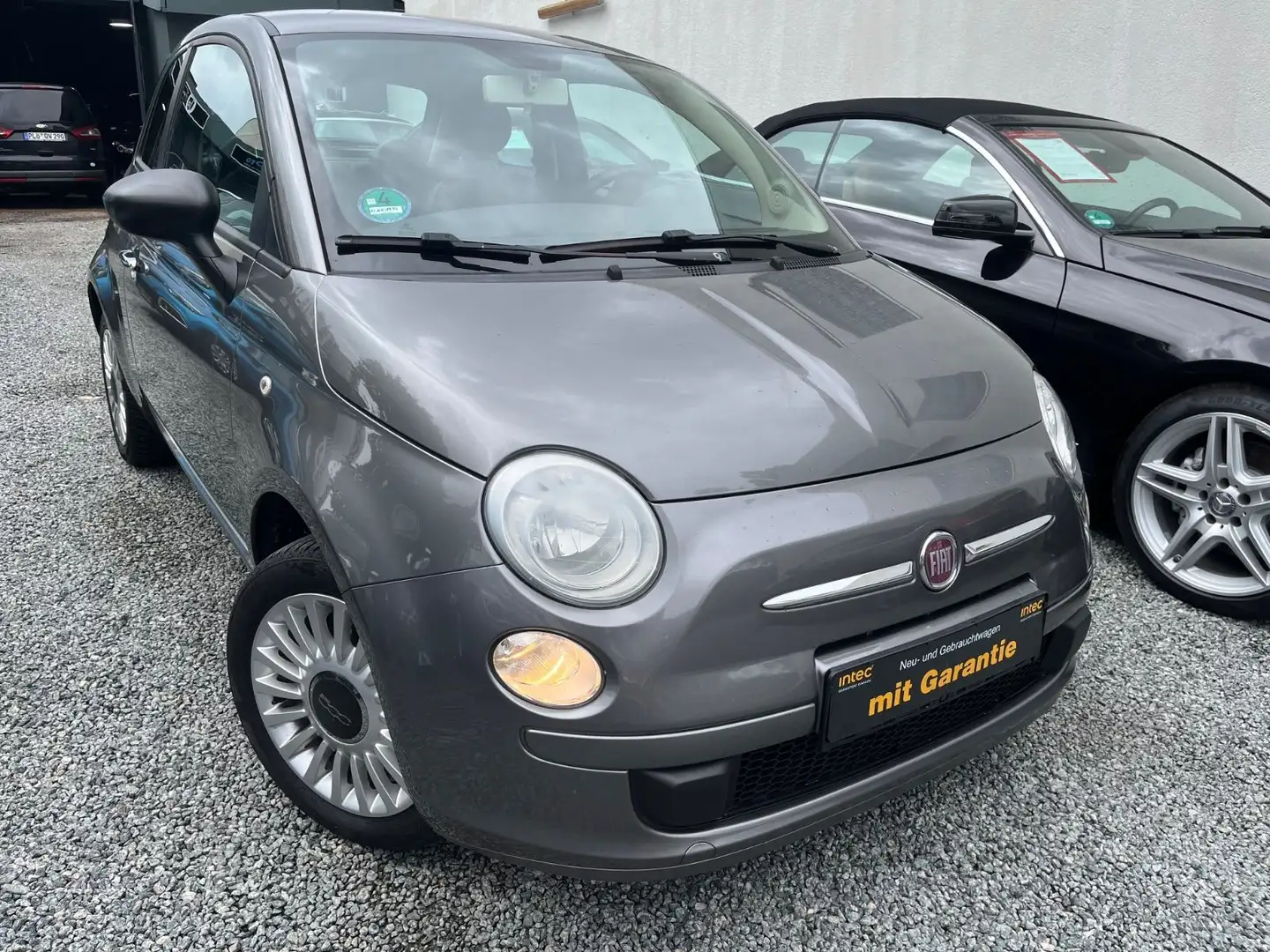 Fiat 500 Pop*Elektr. Fenster*City*HU Neu*Service Neu* Grau - 2
