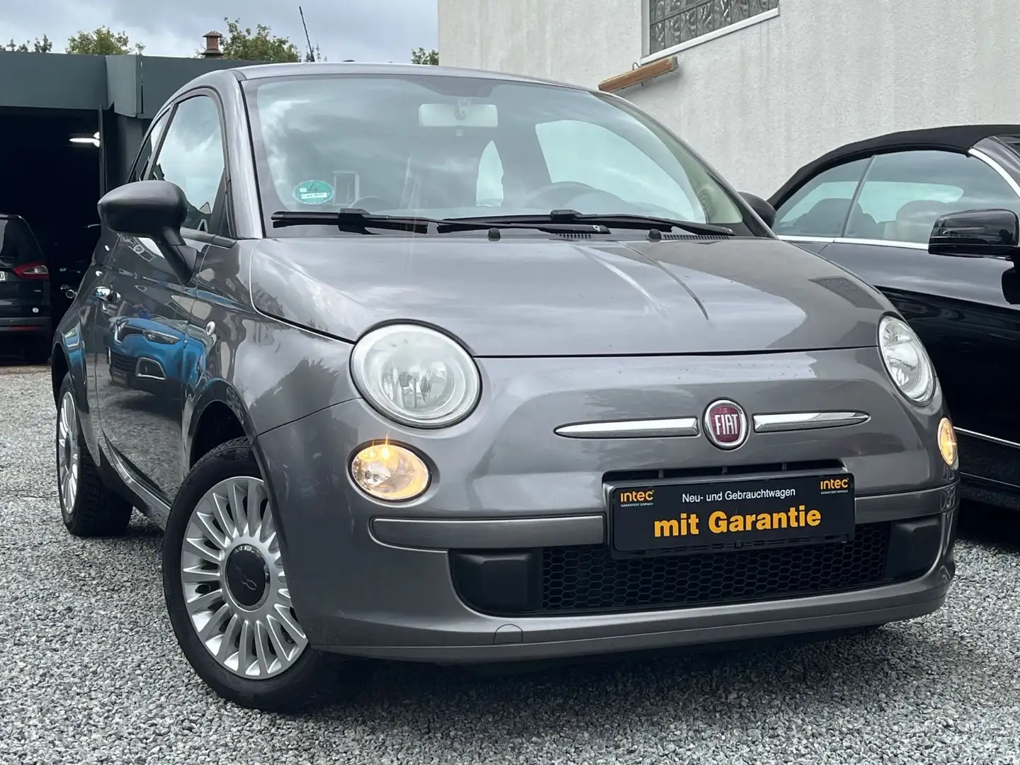 Fiat 500 Pop*Elektr. Fenster*City*HU Neu*Service Neu* Grau - 1