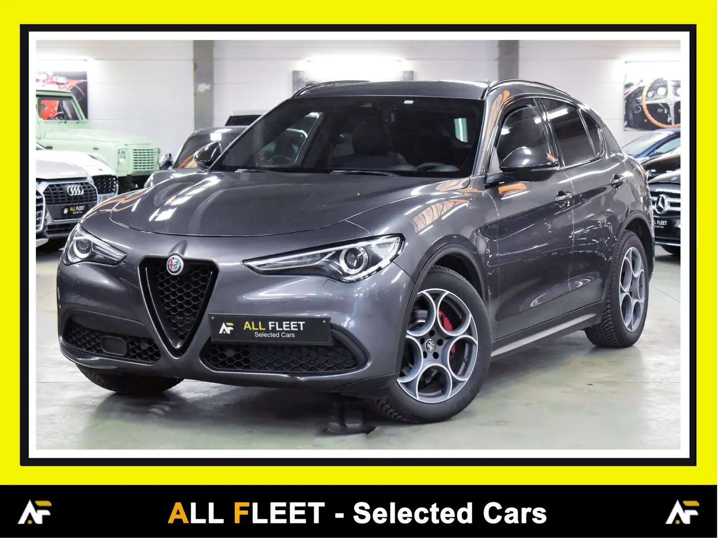 Alfa Romeo Stelvio FULL - Sièges sport électriques, Grand Ecran Gris - 1