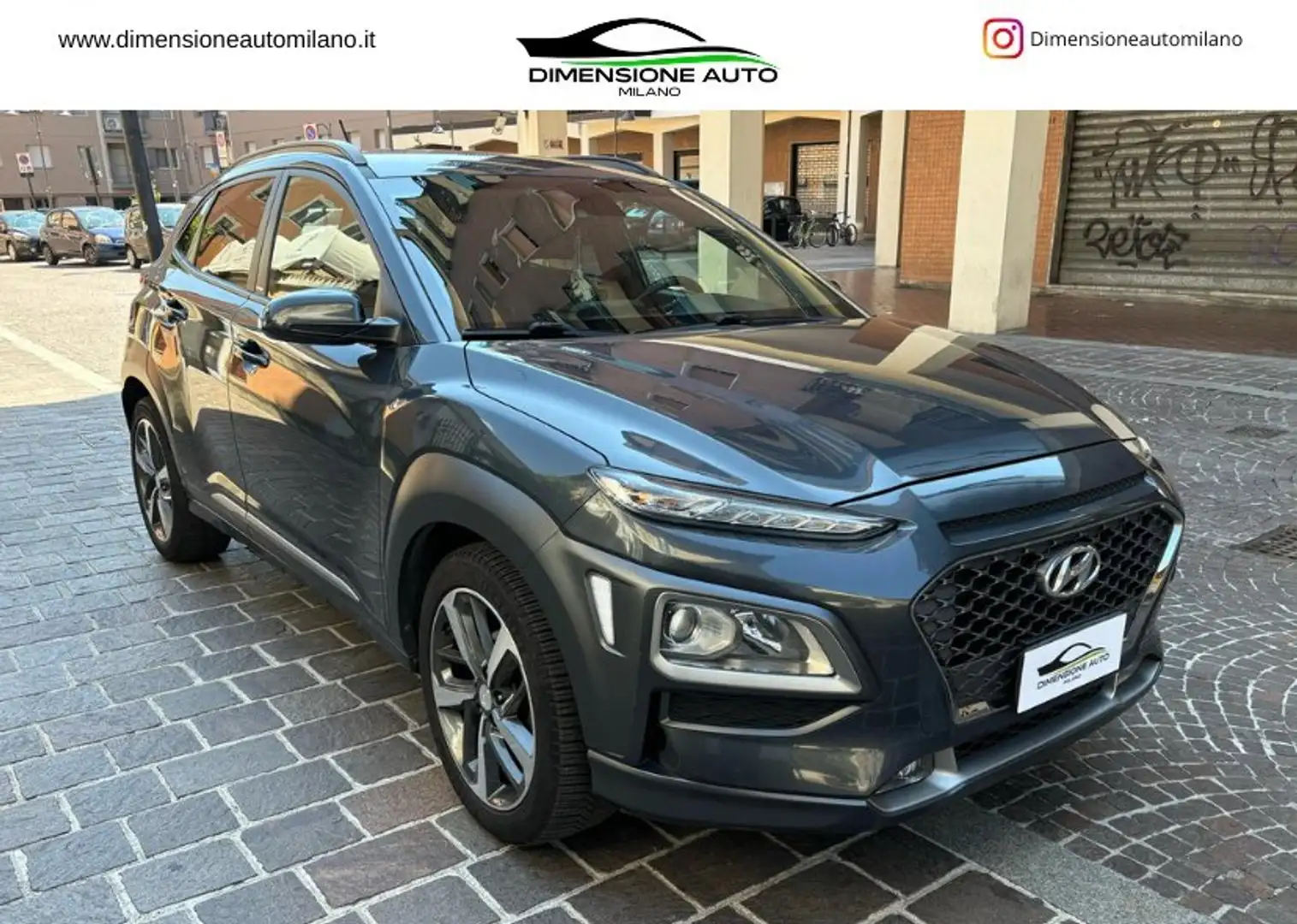 Hyundai KONA Kona 1.0 t-gdi Xpossible 2wd 120cv Grigio - 1