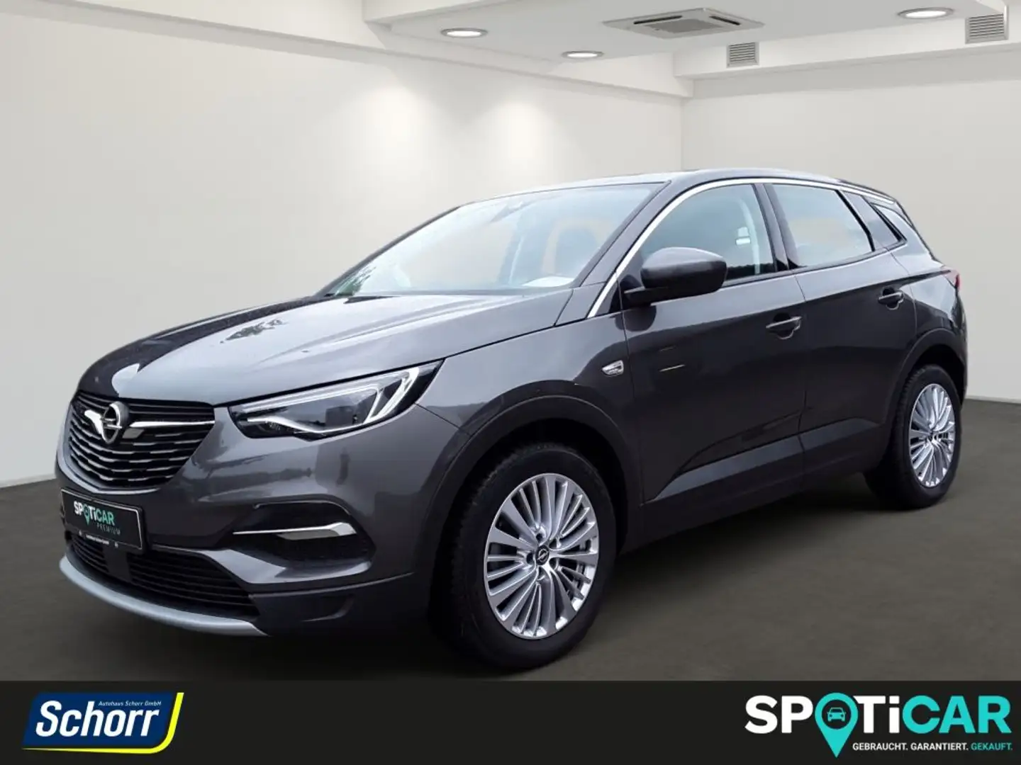 Opel Grandland X 1.2 Start/Stop Automatik INNOVATION Grijs - 1