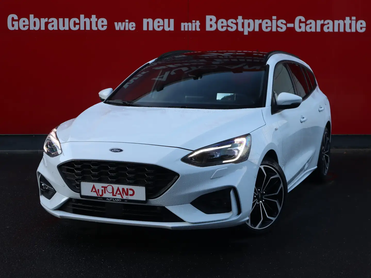Ford Focus Turnier 1.5 EB ST-Line LED ACC Schiebedach Weiß - 2