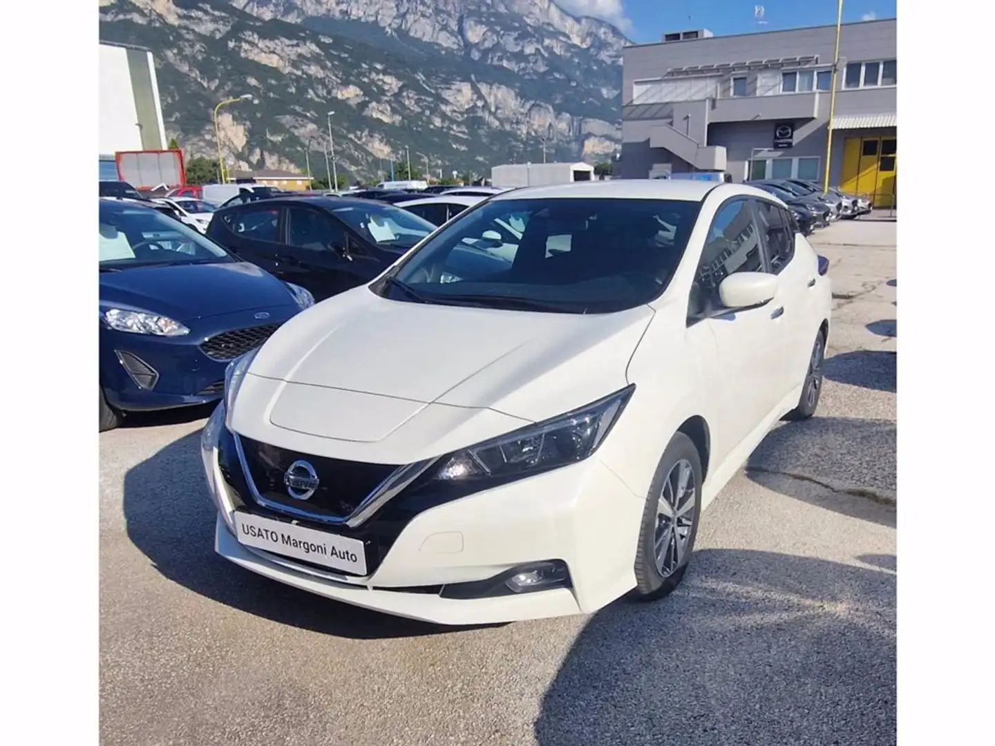 Nissan Leaf Acenta 40 kWh Blanc - 1